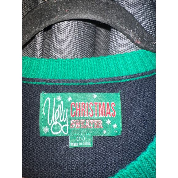 Ugly Christmas Sweater Xmas Size Large - Picture 2 of 3